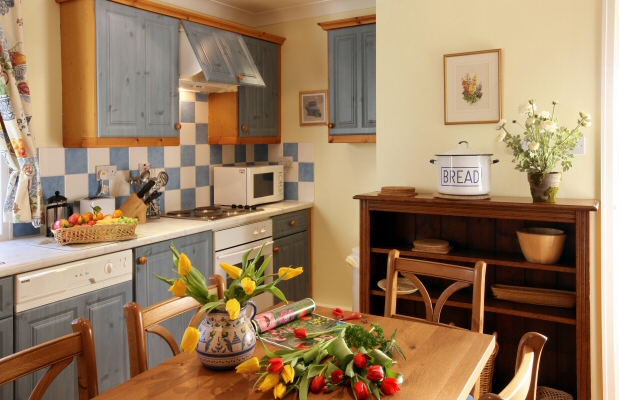 Kitchen, Badgers Cottage, Northumberland