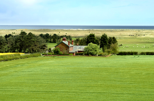 Outchester & Ross Farm Holiday Cottages, Northumberland