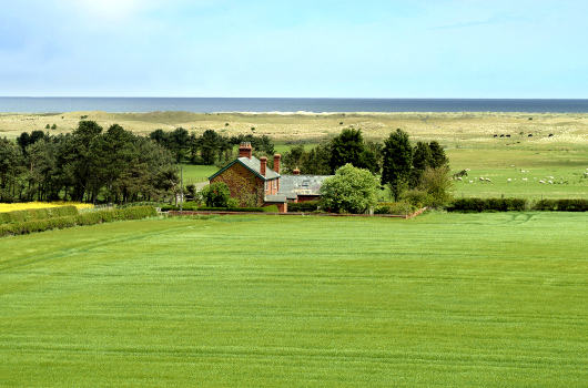 Outchester Ross Farm Cottages Northumberland Accommodation